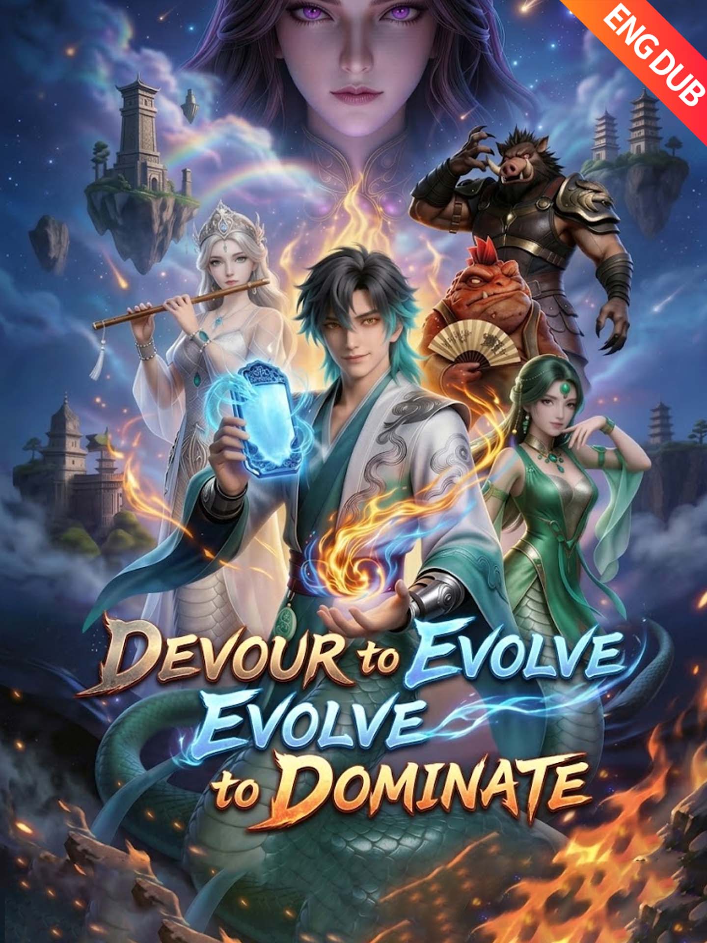 [ENG DUB] Devour to Evolve, Evolve to Dominate poster