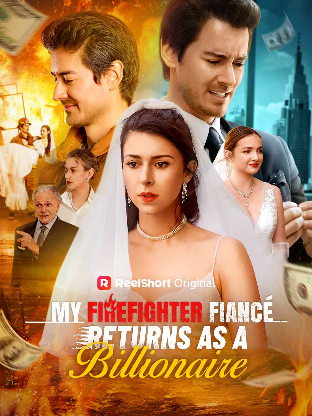 My Firefighter Fiancé Returns as a Billionaire poster