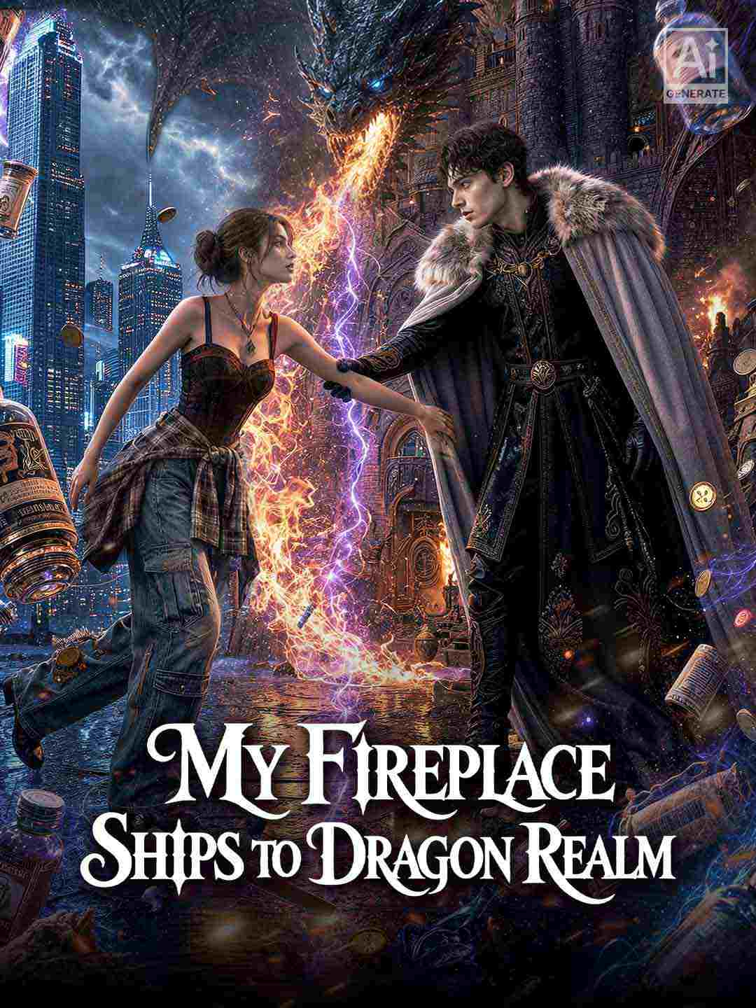 My Fireplace Ships to Dragon Realm poster