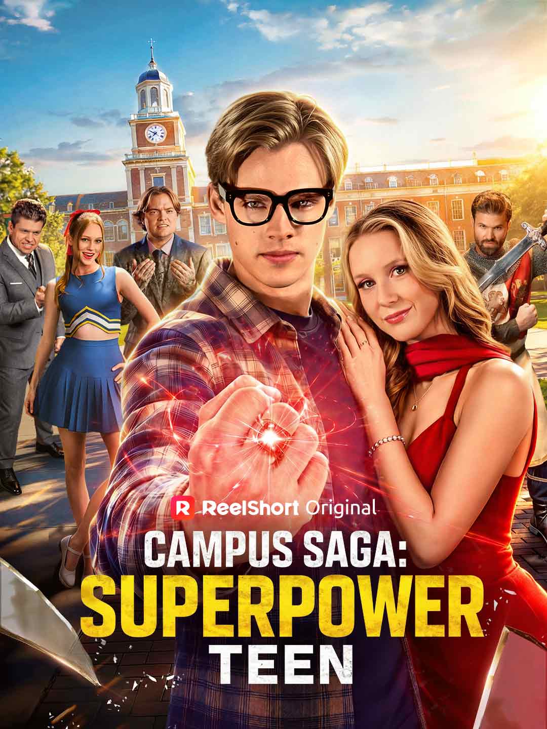 Campus Saga: Superpower Teen poster