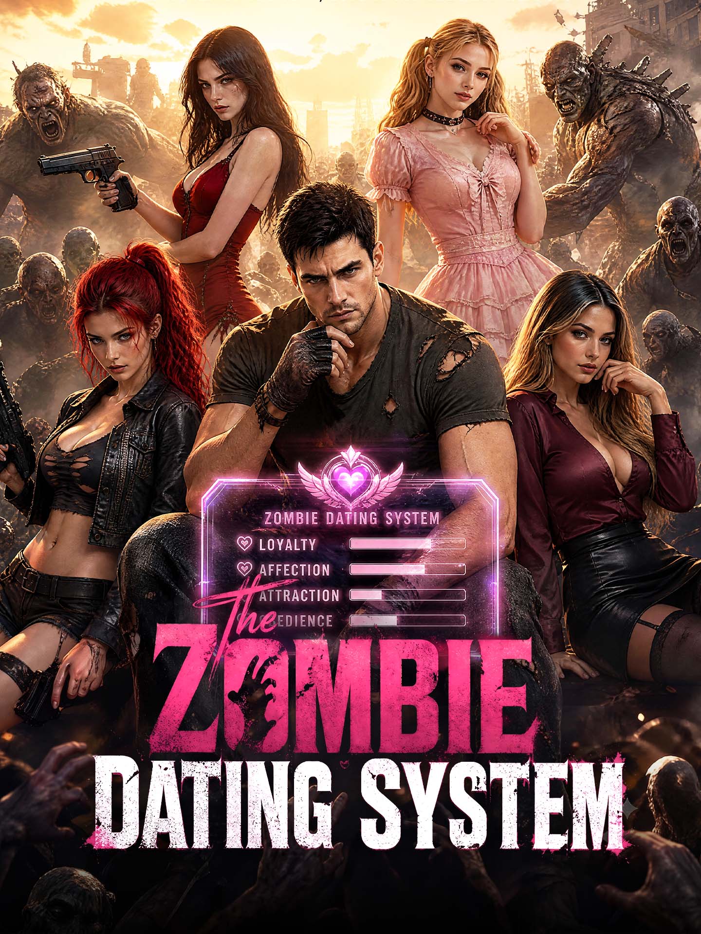 The Zombie Dating System poster