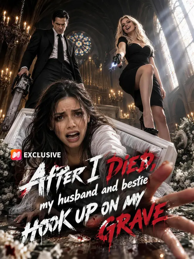 After I died, my husband and bestie hook up on my grave poster