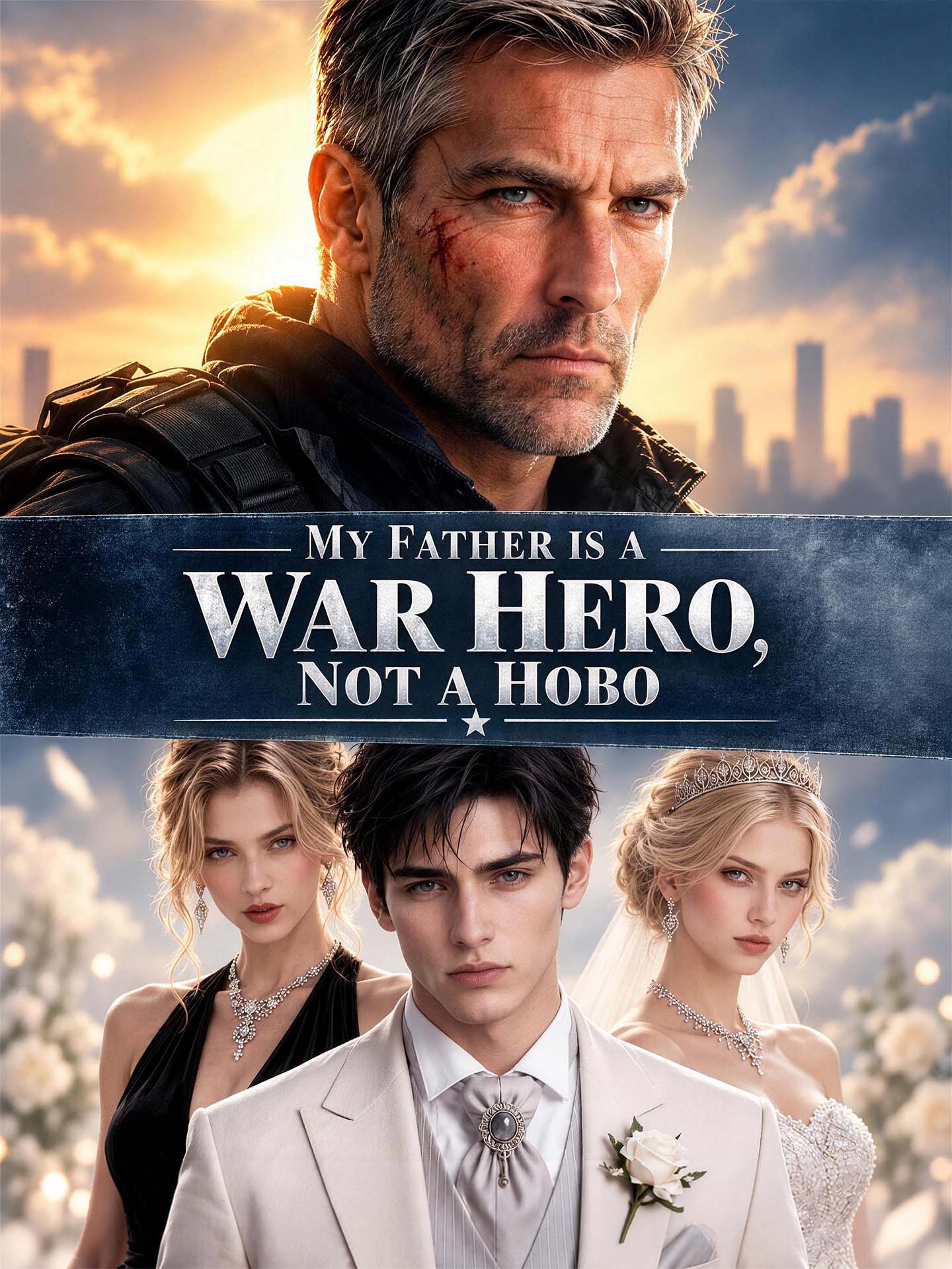 My Father Is A War Hero, Not A Hobo poster