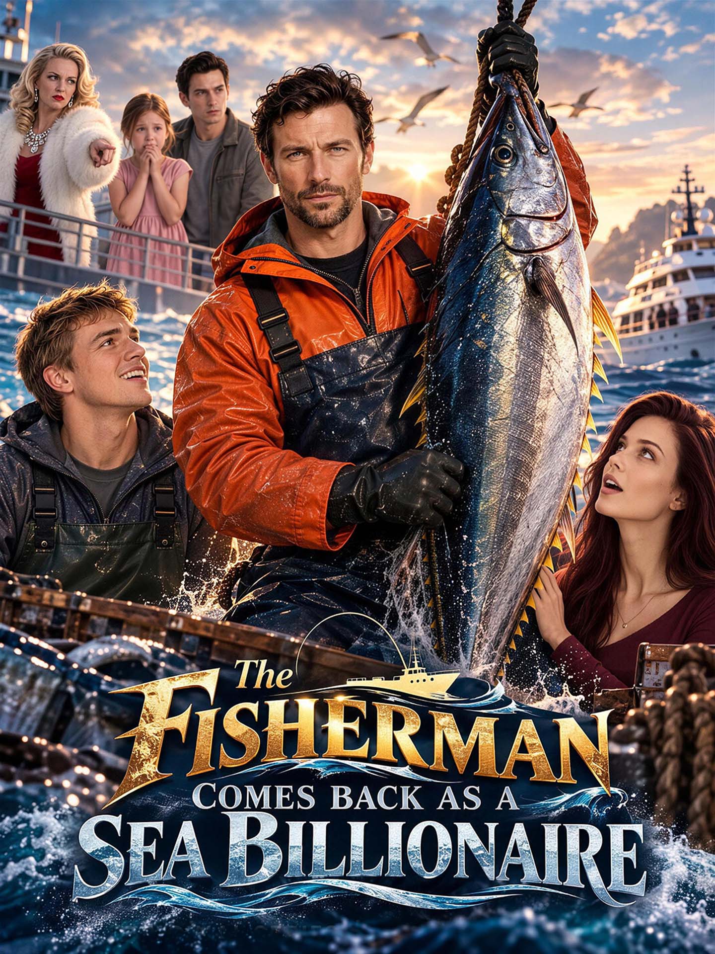 The Fisherman Comes Back as a Sea Billionaire poster