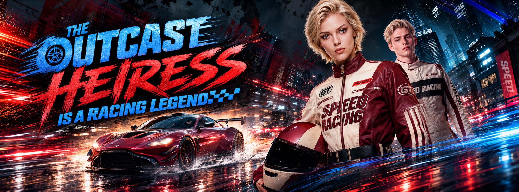 The Outcast Heiress Is a Racing Legen poster