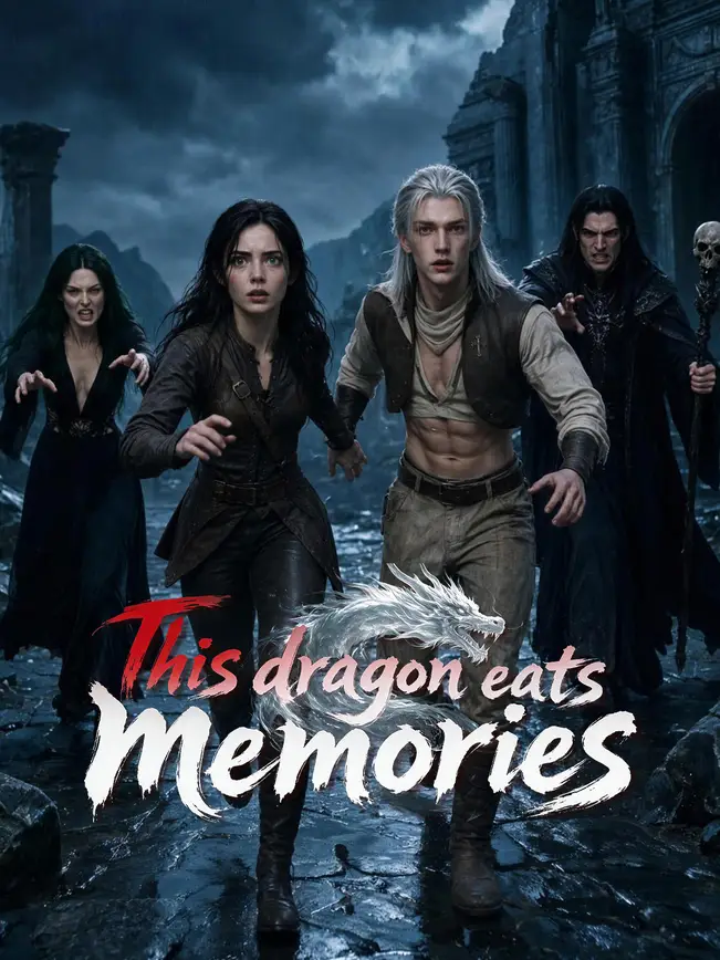 This dragon eats memories poster