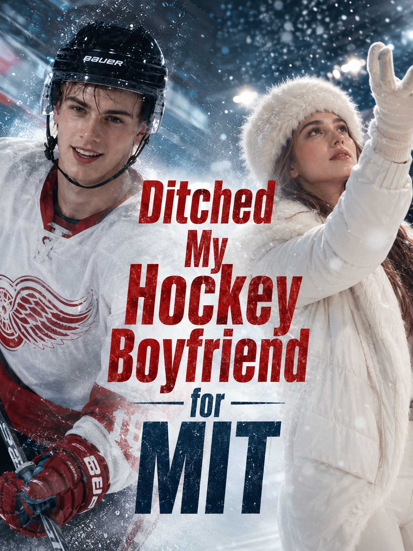 Ditched My Hockey Boyfriend for MIT poster