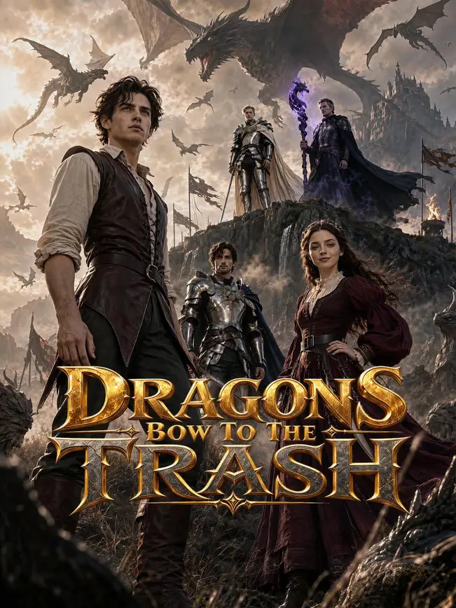 Dragons Bow To The Trash poster