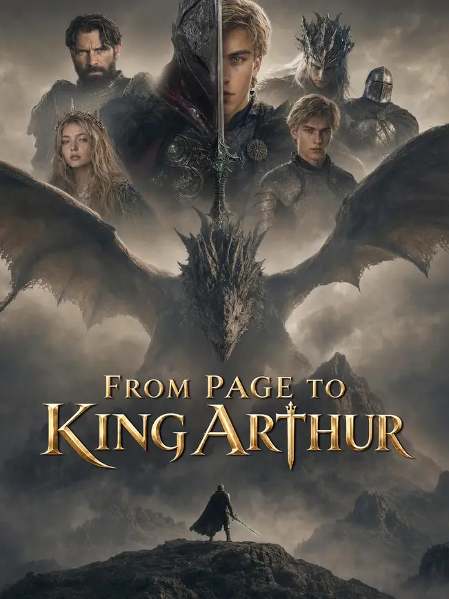 From page to king Arthur poster