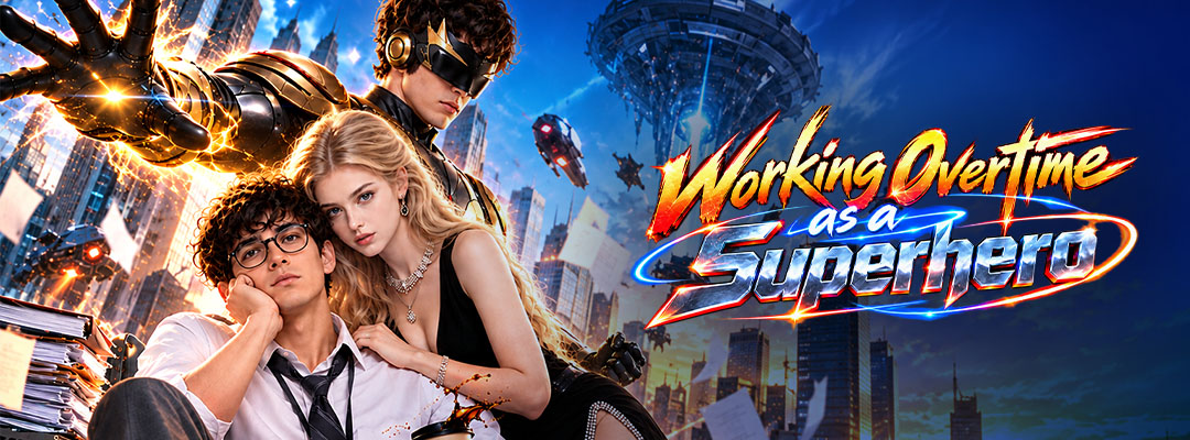Working Overtime as a Superhero poster